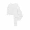 Girls Thermal Underwear Set (3T, White) view 2