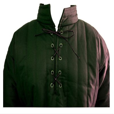 Allbeststuff Gambeson Padded Front Close ABS (Black, 54)