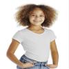 Cutie Patootie - Girls - Solid V-Neck Tee - 6/6X - White view 1