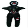 Bestzo MMA Grappling Dummy,Brazilian Jiu Jitsu Dummy,Wrestling Grappling BJJ Dummy, Judo Punching Bag, Throwing Dummy for Karate,Boxing Training BlackBlack Synthetic Leather- 59 inches view 1