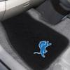 FANMATS - 20600 NFL - Detroit Lions Embroidered Car Mat Set - 2 Pieces 17"x25.5" view 2