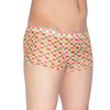 JAXFSTK Men's Checker Boxer Underwear Gay Cut Square Pants Male Bluge Pouch Trunk Bodywear Yellow XL view 2