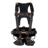 Fusion Climb Pro Backyard FK-A-HLTCHVG-28 Carabineer Helmet Vest Gloves Bundle, Black view 2