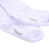 Pettigirl Baby Girl Handmade Knee-Length Stretch Socks with Pom Decoration, White, 1 year view 3