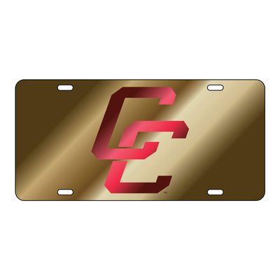 COLLEGE OF CHARLESTON Mirrored Auto Plate Tag