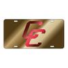 COLLEGE OF CHARLESTON Mirrored Auto Plate Tag view 1