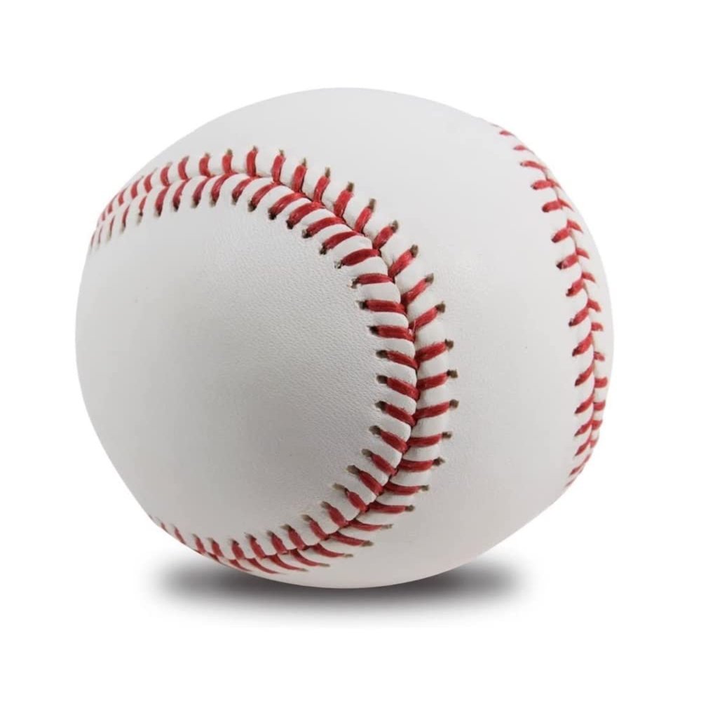 No Worry Sports All-American Plain Blank Baseball for Adult and Youth Competition, League Play, Practice, Autographs, and Crafts (Single Ball)