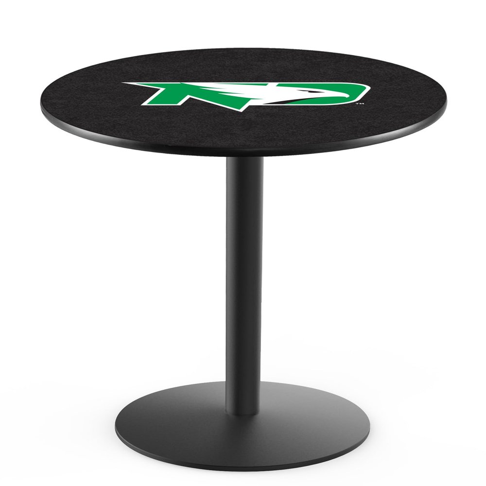 Holland Bar Stool Co. L214-42" Black Wrinkle North Dakota Pub Table with 36" Dia. top