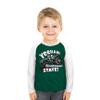 Cheekie Peach NCAA Michigan State Spartans Boys Infant Monster Raglan Tee, 12-18 Months, Green view 1