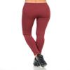 Sexy Women's PU Skinny Pants Faux Leather Leggings (Medium, Red) view 2