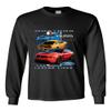 Ford Mustang The Legend Lives Long Sleeve Novelty T-Shirt Muscle Performance Black Small view 1