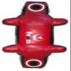 Classyak MMA Training Grappling Dummy Motion Master Punching Bag Red - 48 inches view 1