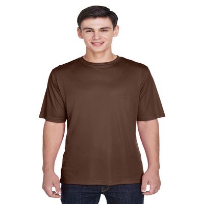 Team 365 Men's Zone Performance T-Shirt XS SPORT DARK BROWN