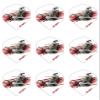 iFlight Ruthless 3 Sets of Standard Dart Flights Plus 1 Set of 3 Aluminum Dart Flight Protectors (Flying Samuri) view 2
