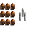 iFlight 3 Sets of Ruthless Standard Dart Flights Plus 1 Set of 3 Aluminum Dart Flight Protectors (The Devil) view 1