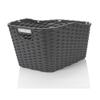 XLC Unisex  Adult's BA-B07 Polyrattan Basket, Charcoal, Standard Size view 1