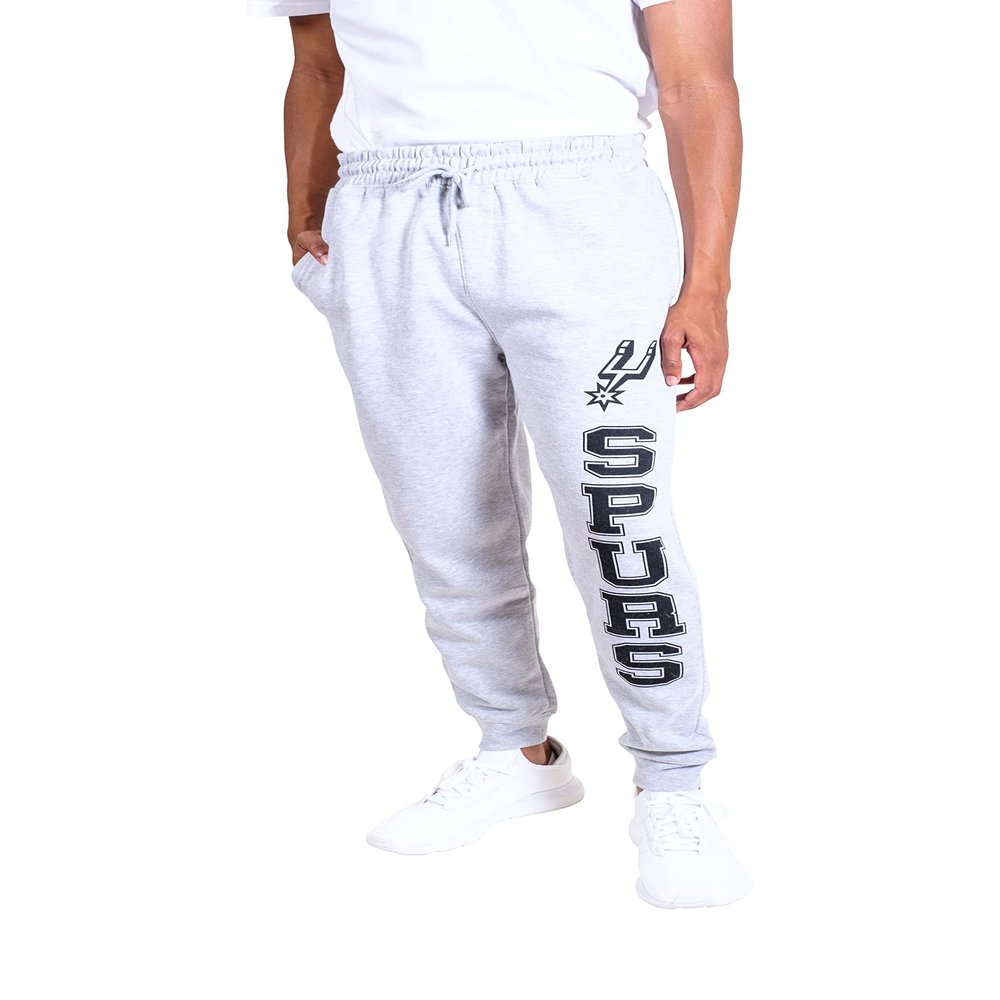 Ultra Game Men's Basic Team Jogger Pants, Heather Charcoal, Medium