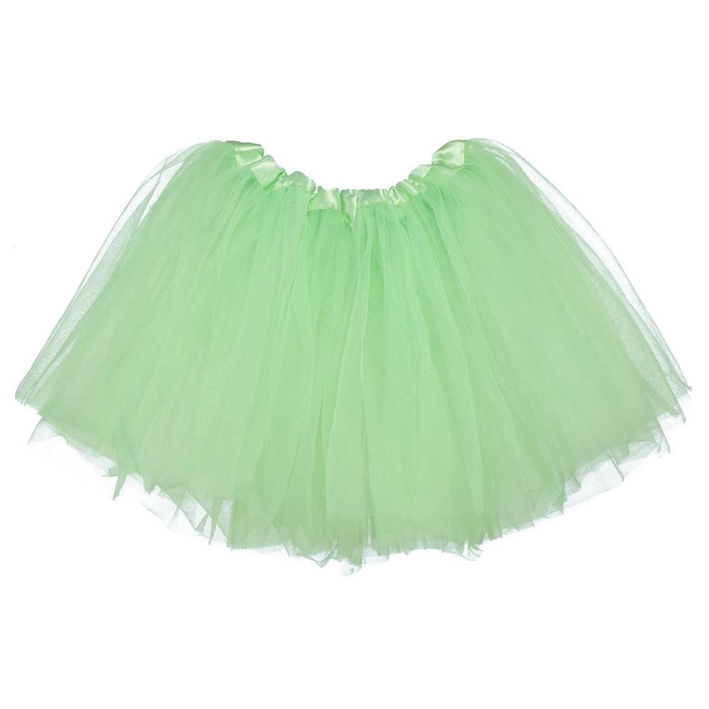 My Lello Mint Green Little Girls Tutu 3-Layer Ballerina (10 mo - 3T)
