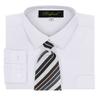Boy's Dress Shirt & Tie - White, 5 view 1