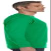Gildan Men's G2400 Ultra Cotton Jersey Long Sleeve Tee, Red, Medium view 3