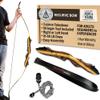 Southwest Archery Tigershark Takedown Recurve Bow  62" Hunting Bow  Left & Right Handed  Draw Weights in 16lb-60lb  USA Based Company  Includes Stringer Tool (Standard, Right Hand, 60lb) view 1