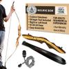 Southwest Archery Tigershark Takedown Recurve Bow  62" Hunting Bow  Left & Right Handed  Draw Weights in 16lb-60lb  USA Based Company  Includes Stringer Tool (Standard, Left Hand, 50lb) view 1