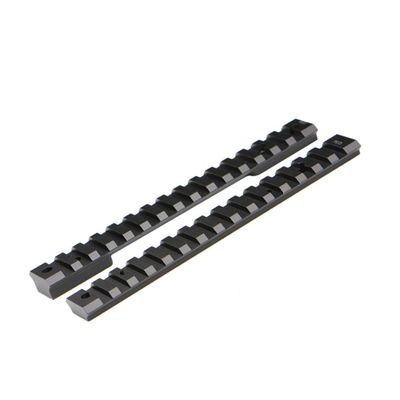 WARNE 7651-20MOA Howa/Vanguard LA Mountain Tech Tactical Rail, Tapered 6-48 Screws, 7075/T6 Aluminum, 20MOA