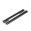 WARNE 7651-20MOA Howa/Vanguard LA Mountain Tech Tactical Rail, Tapered 6-48 Screws, 7075/T6 Aluminum, 20MOA view 1