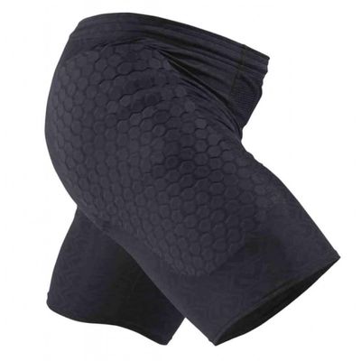 Mcdavid Men's Hex Sliding Compression Short, Black, XL