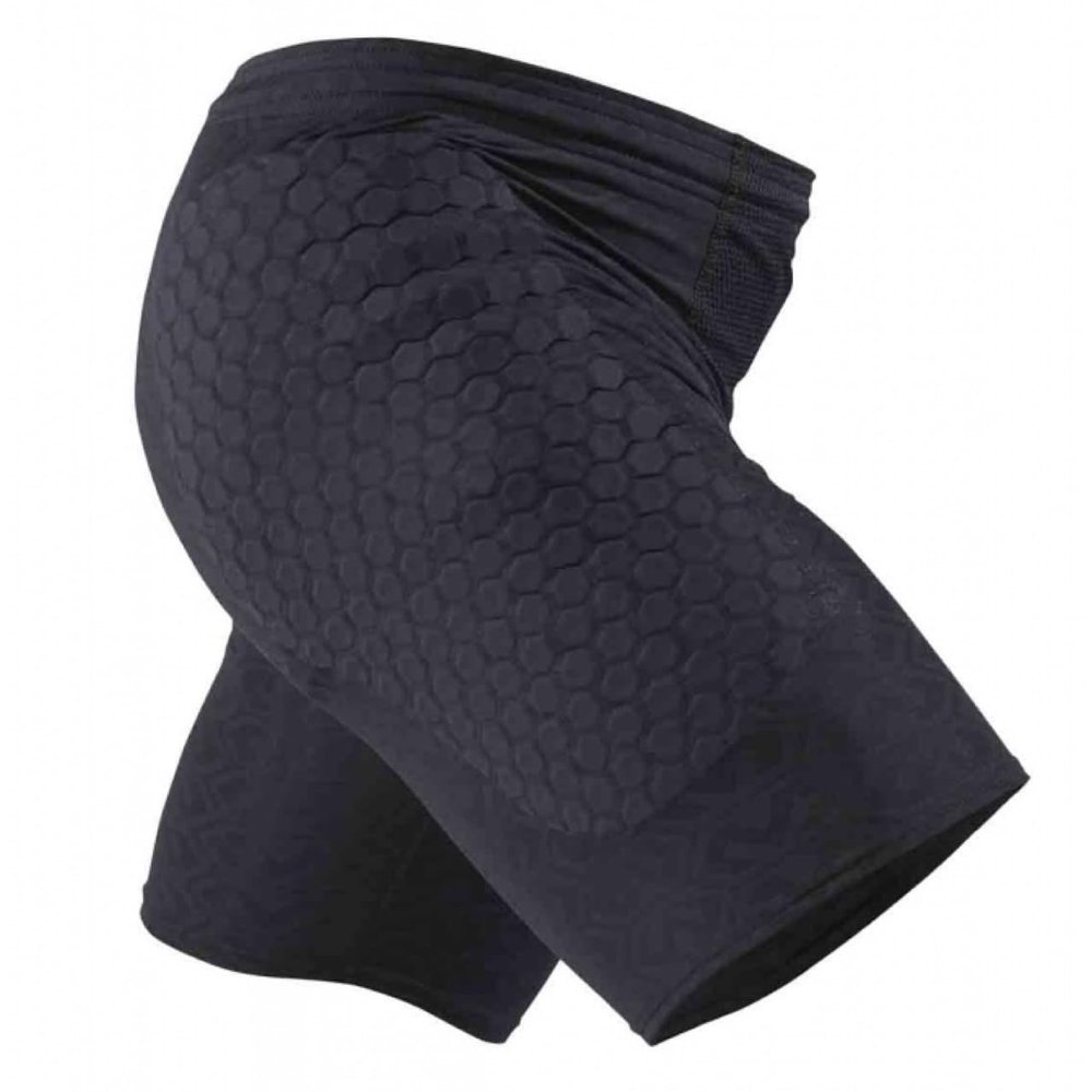 Mcdavid Men's Hex Sliding Compression Short, Black, XL