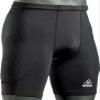Mcdavid Men's Hex Sliding Compression Short, Black, XL view 2