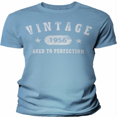 1956 Birthday Shirt for Men - Vintage Stars 1956 Aged to Perfection - 70th Birthday Gift - F/Carolina-4X