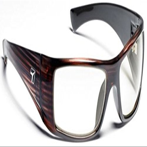 7eye by Panoptx Shaun | Wind Blocking Sunglasses - Mahogany, Clear Lenses