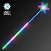 FlashingBlinkyLights Set of 12 Snowflake Magic Light Up Staff LED Saber Swords view 3