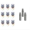 iFlight Ruthless 3 Sets of Standard Dart Flights Plus 1 Set of 3 Aluminum Dart Flight Protectors (Bulldog)