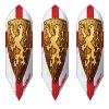 iFlight 3 Sets of Ruthless Slim Dart Flights Plus 3 Sets of Black Nylon Dart Flight Protectors (Royal Shield) view 3