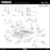 Thule th52341 Strap with Buckle, Unisex Adult, Carbon, One Size view 2