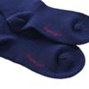 Pettigirl Baby Girl Handmade Knee-Length Stretch Socks with Pom Decoration, Navy, 3years view 3