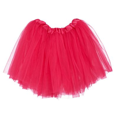 My Lello Hot Pink Little Girls Tutu 3-Layer Ballerina (10 mo - 3T)