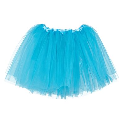 My Lello Turquoise Little Girls Tutu 3-Layer Ballerina (10 mo - 3T)