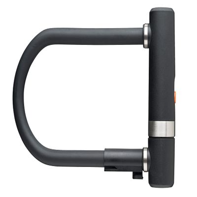 AXA Unisex's Bike D-Lock with Security Cable High, Black, One Size