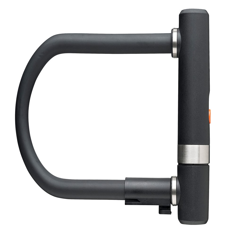 AXA Unisex's Bike D-Lock with Security Cable High, Black, One Size