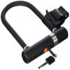 AXA Unisex's Bike D-Lock with Security Cable High, Black, One Size view 4