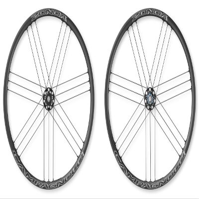 Campagnolo Unisex - Adult Zonda DB Wire ShimFlk Wheels: Black, One Size