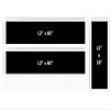 Clausen's World Single 12 Inch Center Vinyl Rally Racing Stripes, Fits Chevy Corvette C6 Stingray, Black Matte view 2