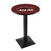 Holland Bar Stool Co. L217-36" Black Wrinkle Louisiana-Monroe Pub Table with 36" Dia. top view 1