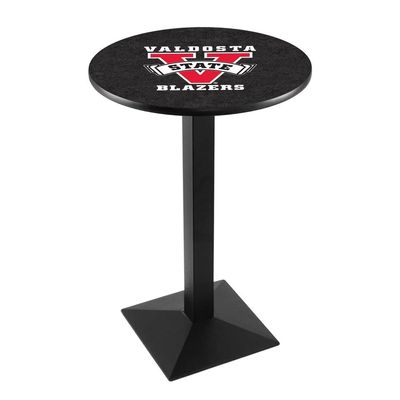 Holland Bar Stool Co. L217-36" Black Wrinkle Valdosta State Pub Table with 36" Dia. top