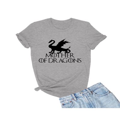 Go All Out Small Oxford Adult Mother of Dragons T-Shirt