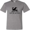 Go All Out Small Oxford Adult Mother of Dragons T-Shirt view 4