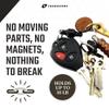 PROMETHEUS LIGHTS: Kappa Quick Release Keychain. Holds up to 10 lbs, Pull to Detatch, Push to Attach, Easy, Secure. Made in USA (Brass) view 3